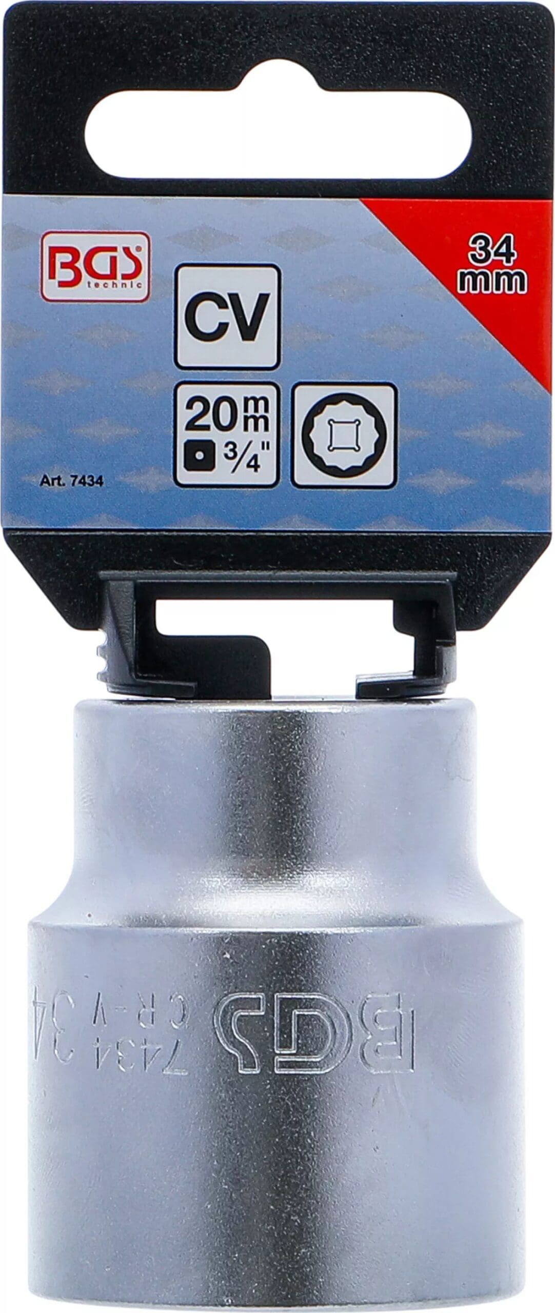 douze pans | 20 mm (3/4") | 34 mm douze pans | 20 mm (3/4") | 34 mm